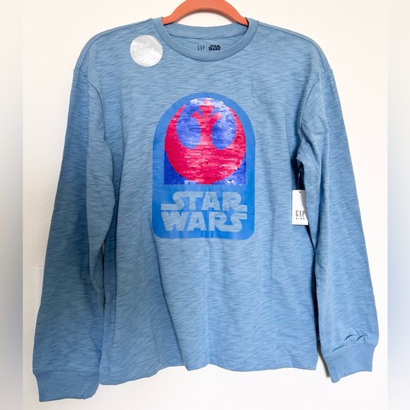 GapKids Interactive Star Wars Graphic T-Shirt Sz. XL 14-16 NWT - Picture 2 of 5